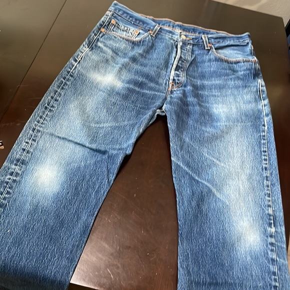 LEVI STRAUSS & CO 501 Blue jeans - Picture 4 of 6